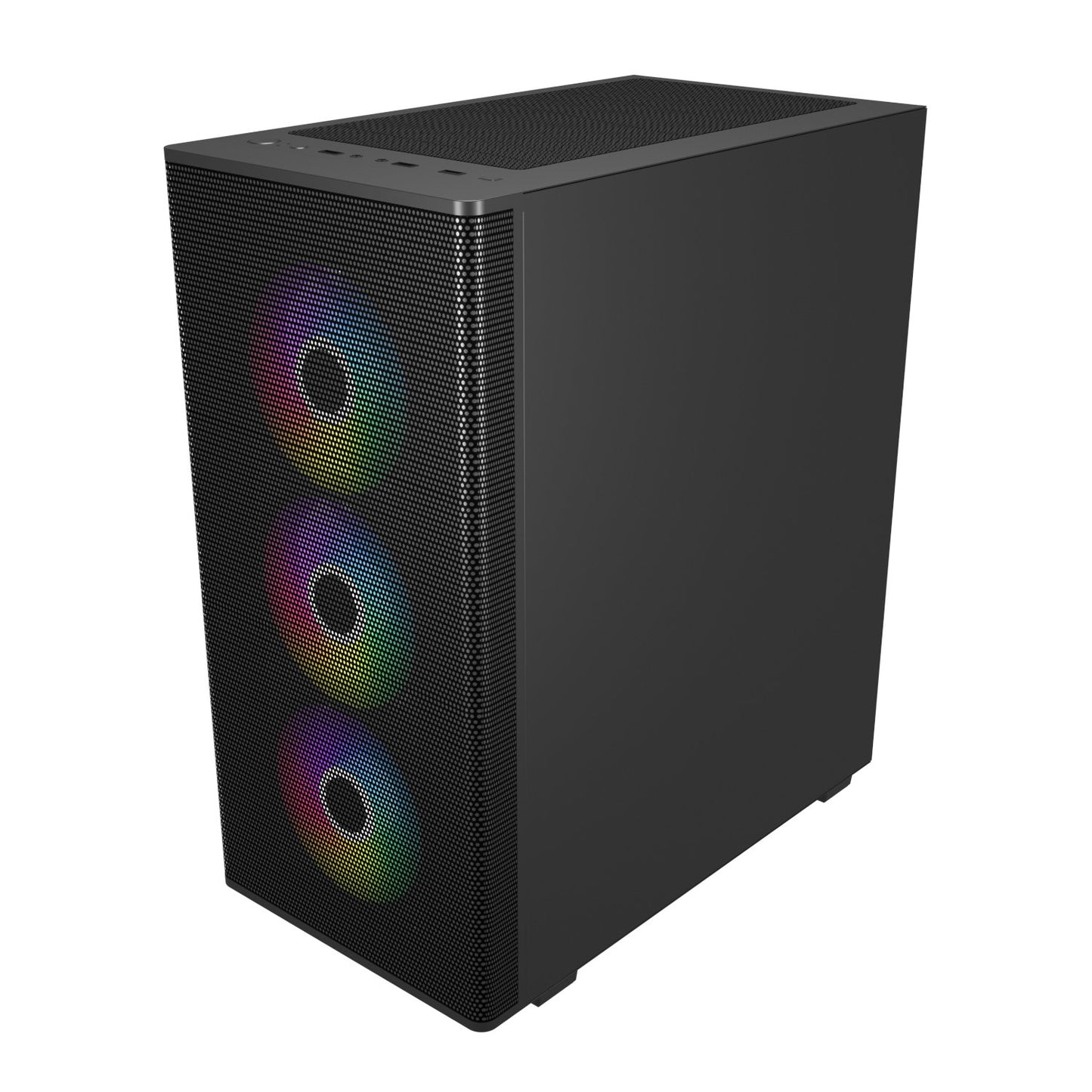FSP M220 ATX Mid Tower Gaming Chassis - Black