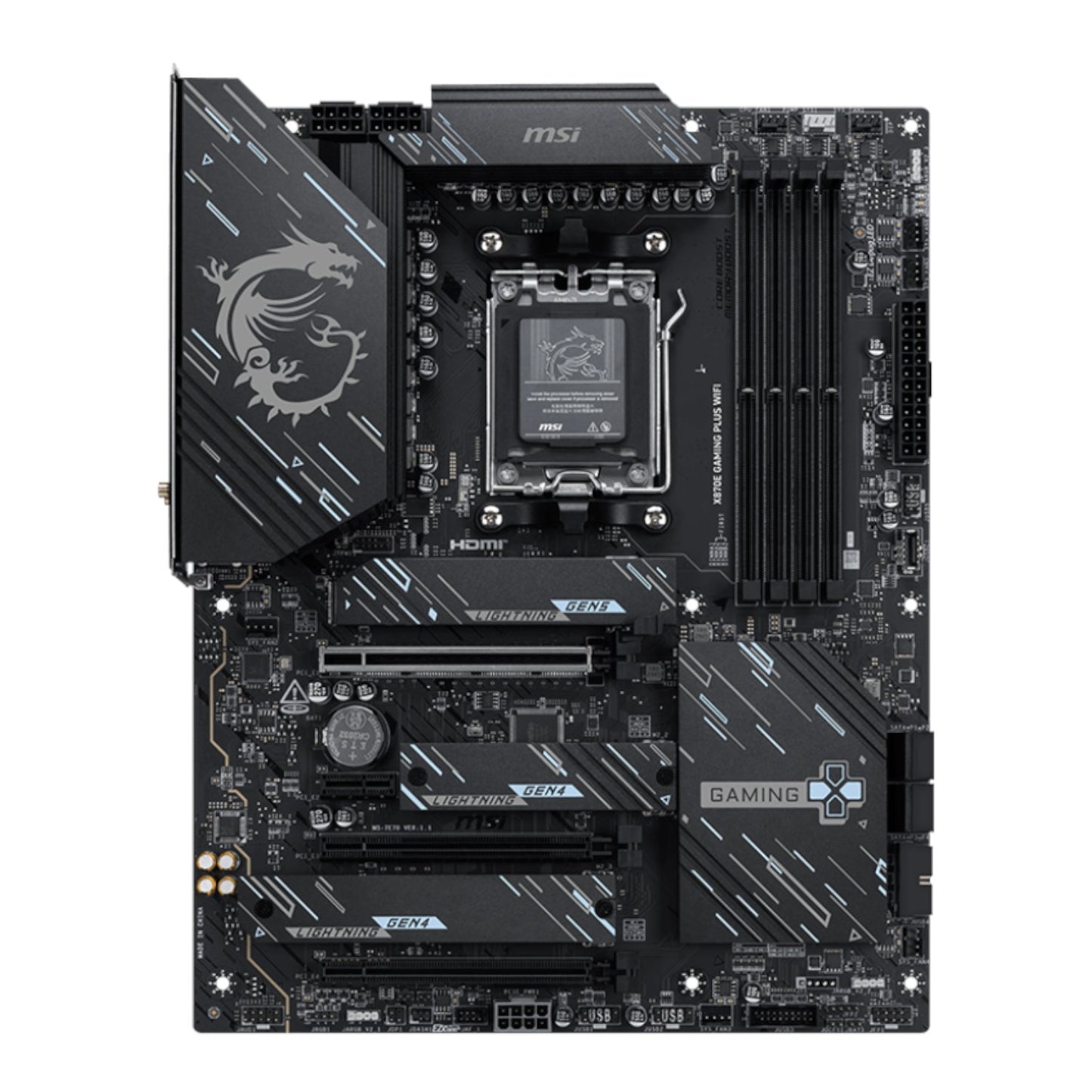 MSI X870E Gaming Plus WIFI AM5 ATX Gaming Motherboard