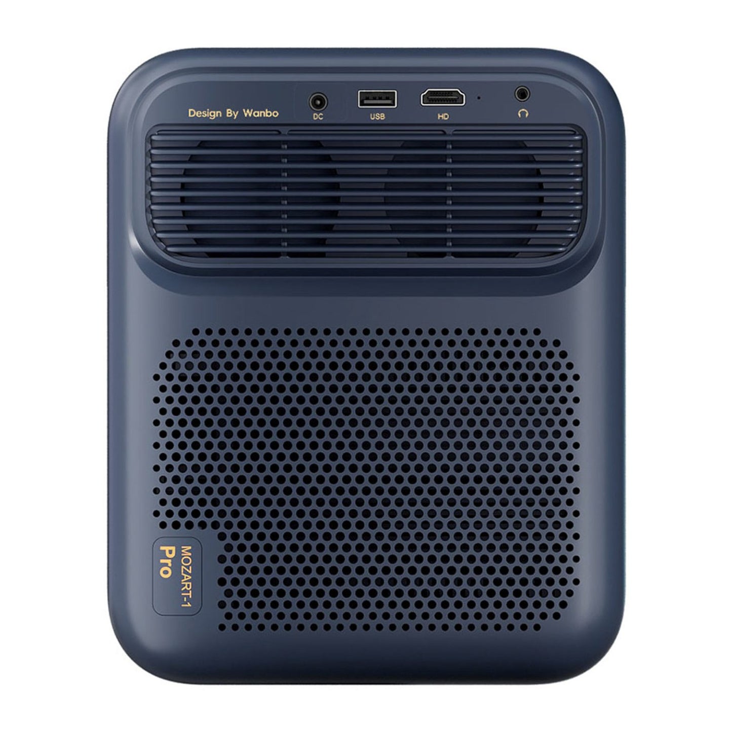 WANBO MOZART 1 PRO 1080P 900ANSI Android 11 Smart Home Theatre Projector - Dark Blue