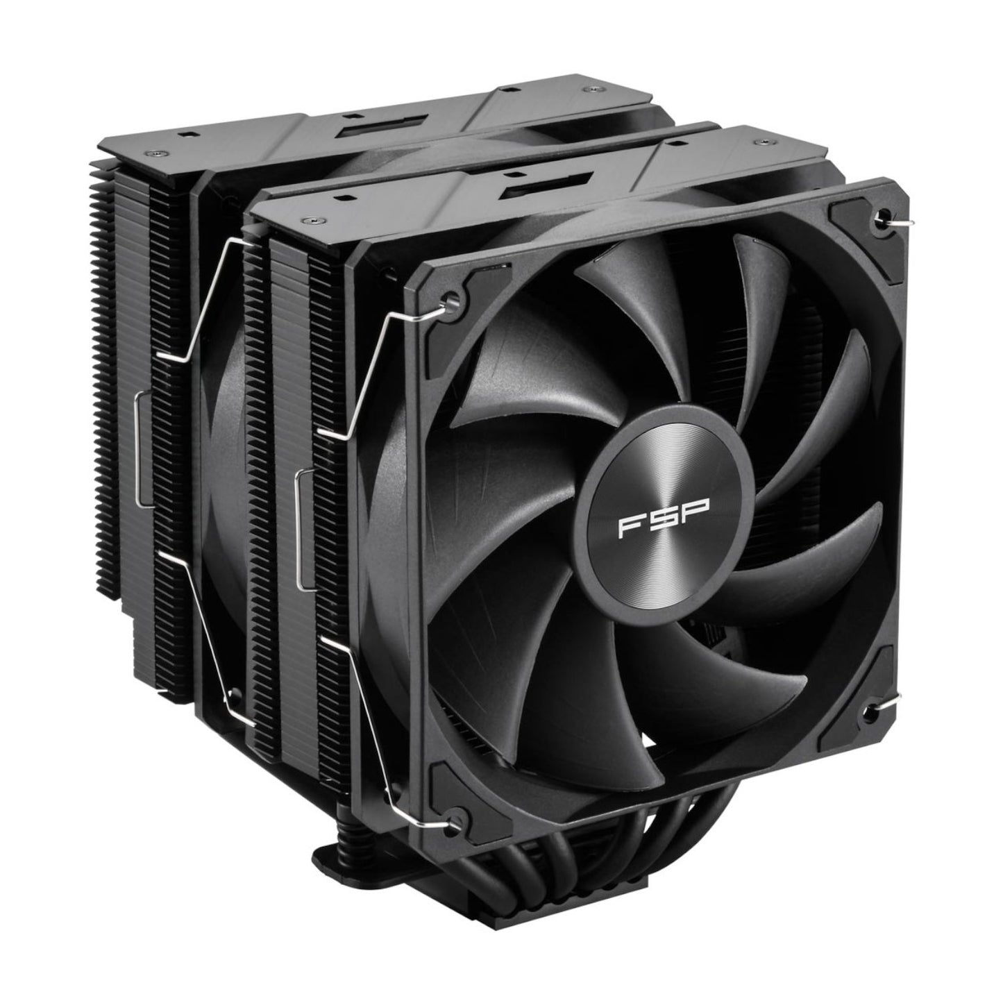 FSP MP7-B 120mm PWM CPU Air Cooler - Black