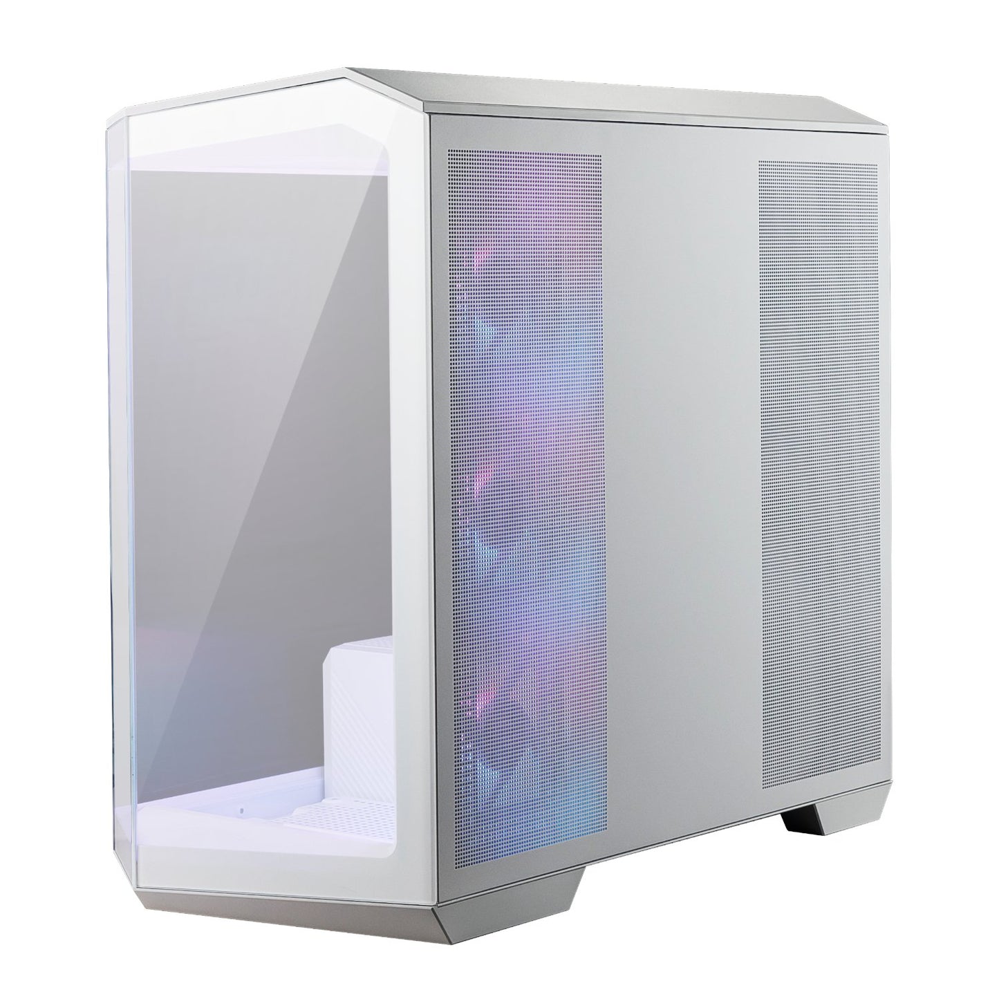 MSI MAG PANO M100R PZ M-ATX ARGB Gaming Chassis - White