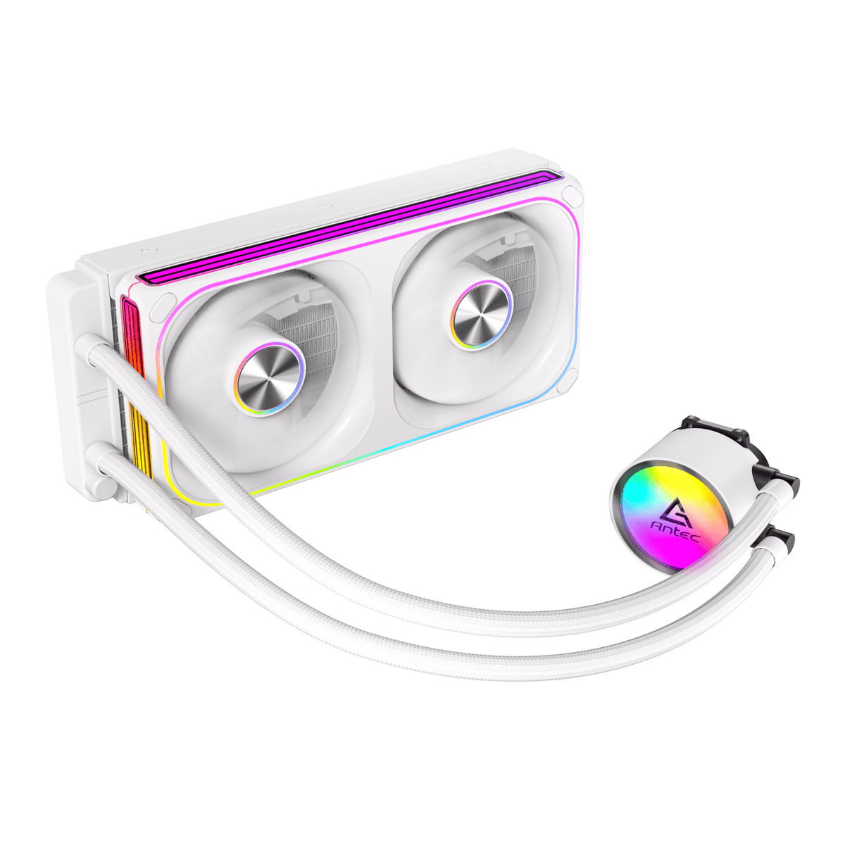 Antec Omni Matrix 240 ARGB CPU Liquid Cooler - White