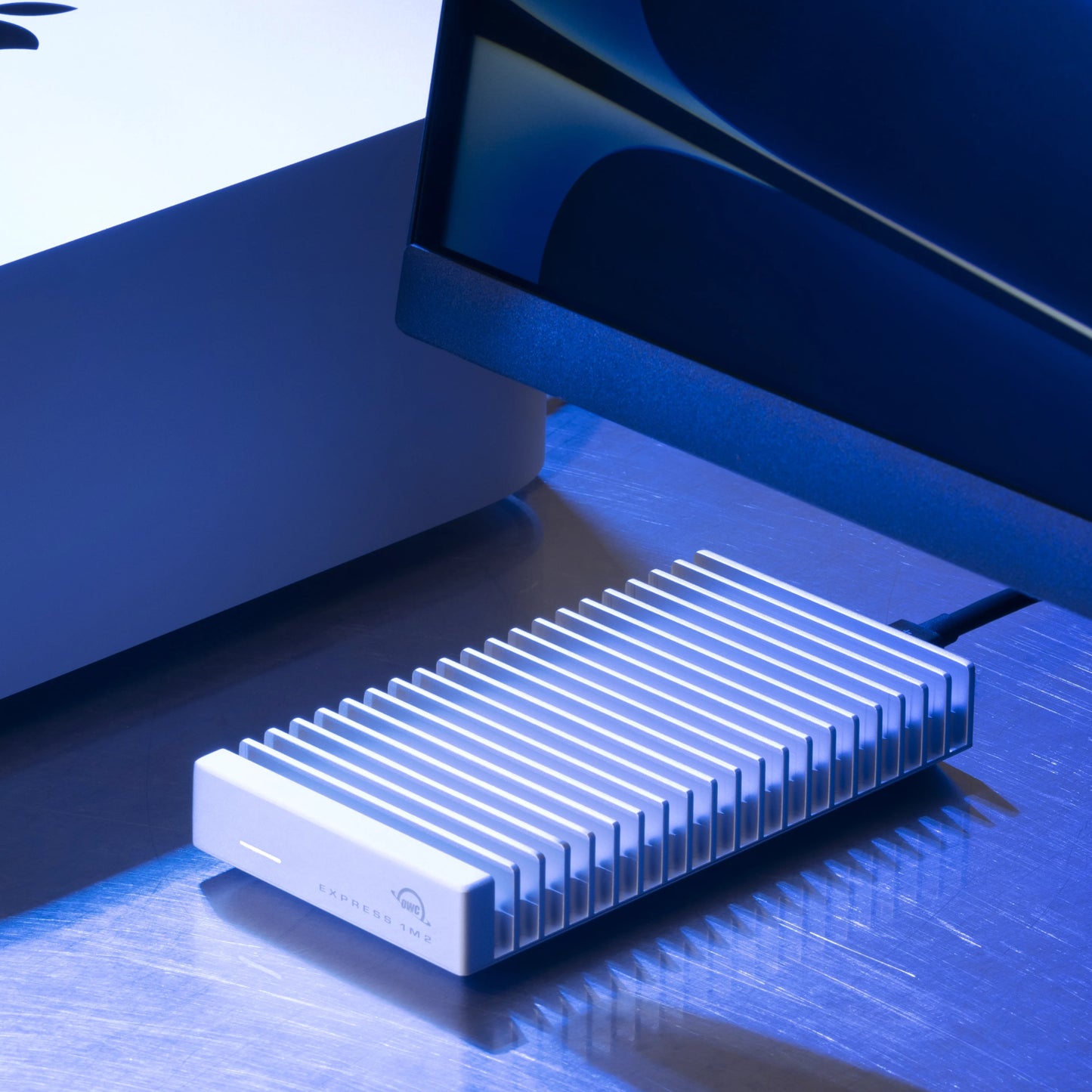 OWC Express 1M2 USB4 1TB Portable NVMe SSD External Storage Solution