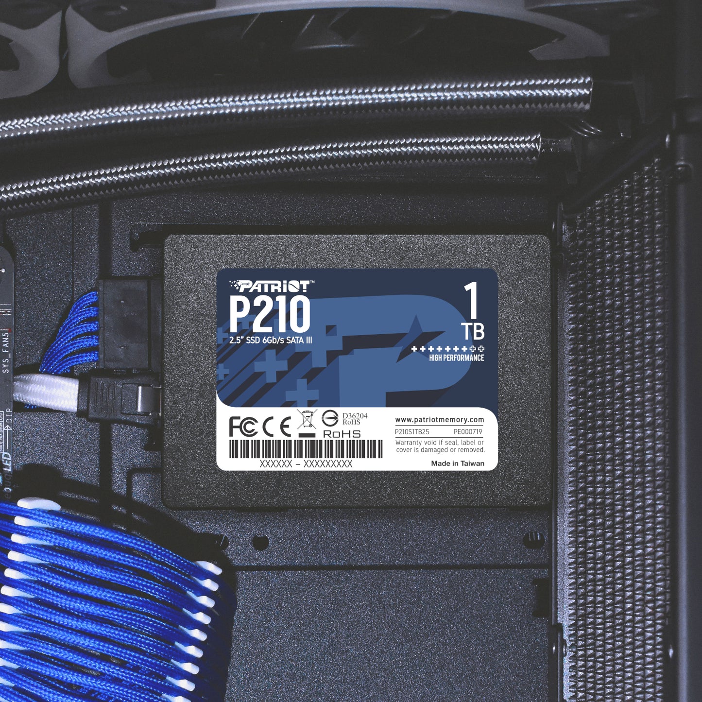 Patriot P210 1TB 2.5 Inch SATAIII SSD