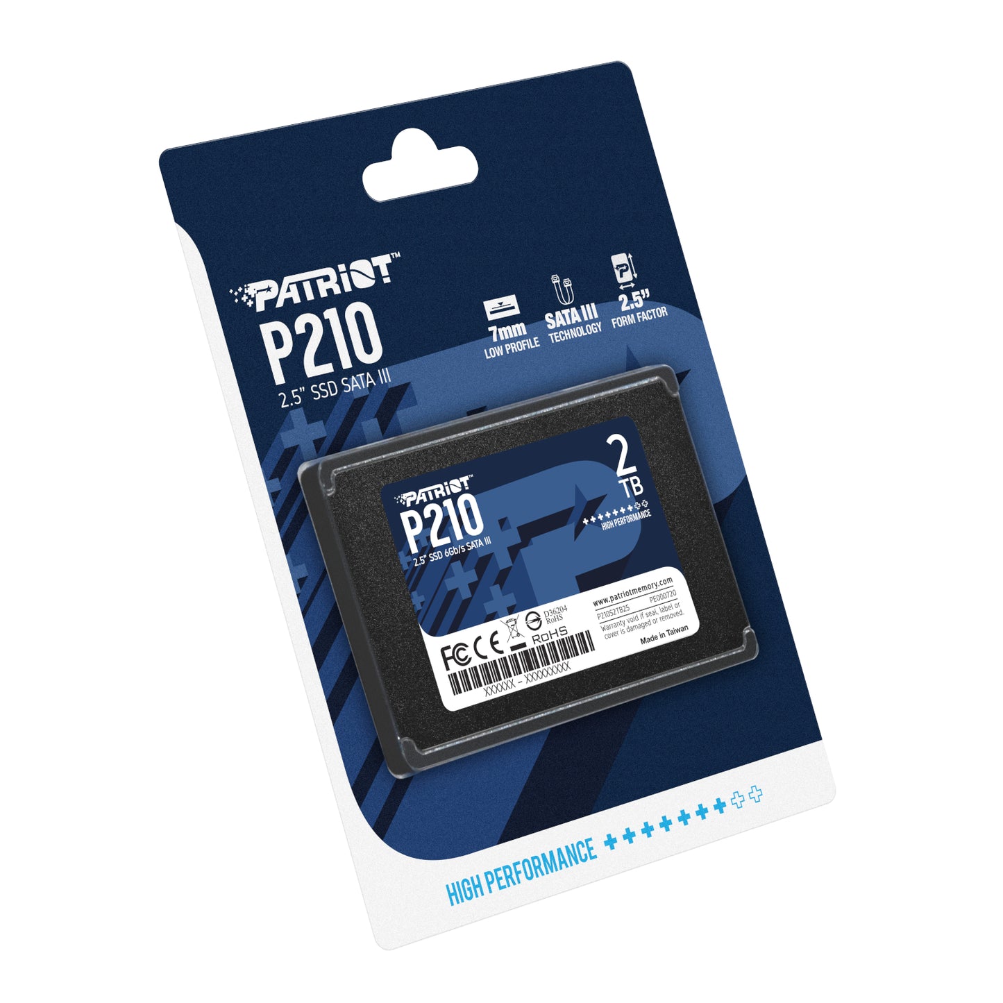 Patriot P210 2TB 2.5 Inch SATAIII SSD