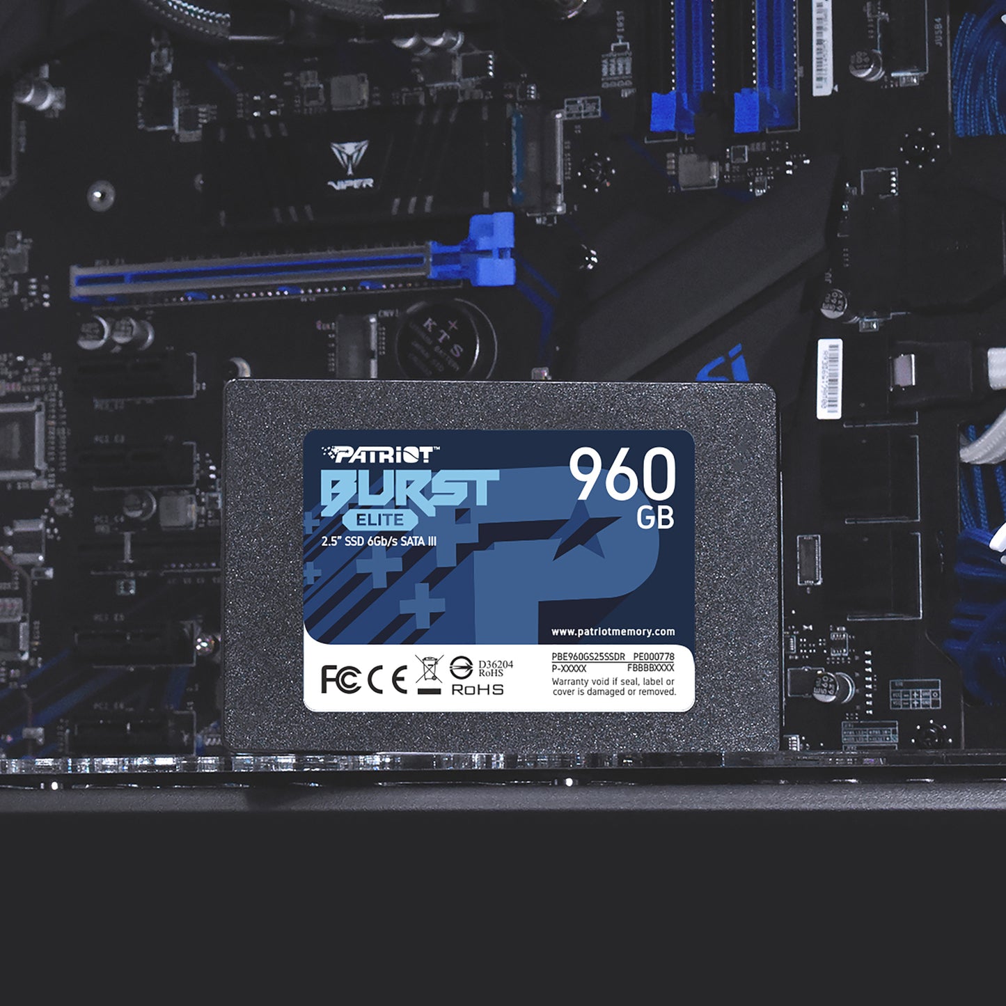 Patriot Burst Elite 960GB 2.5" SATA III SSD