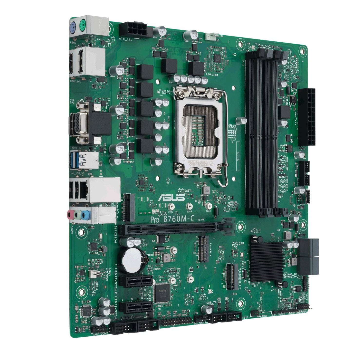 PCBuilder Intel i5-14400 OFFICE Master Windows 11 Desktop PC