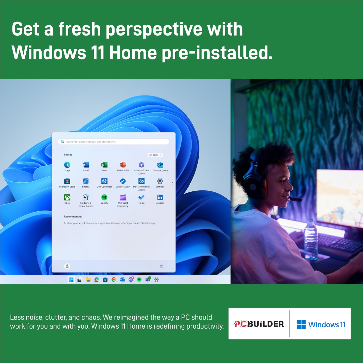 PCBuilder Ryzen 5 5600GT STRIKER Windows 11 Gaming PC