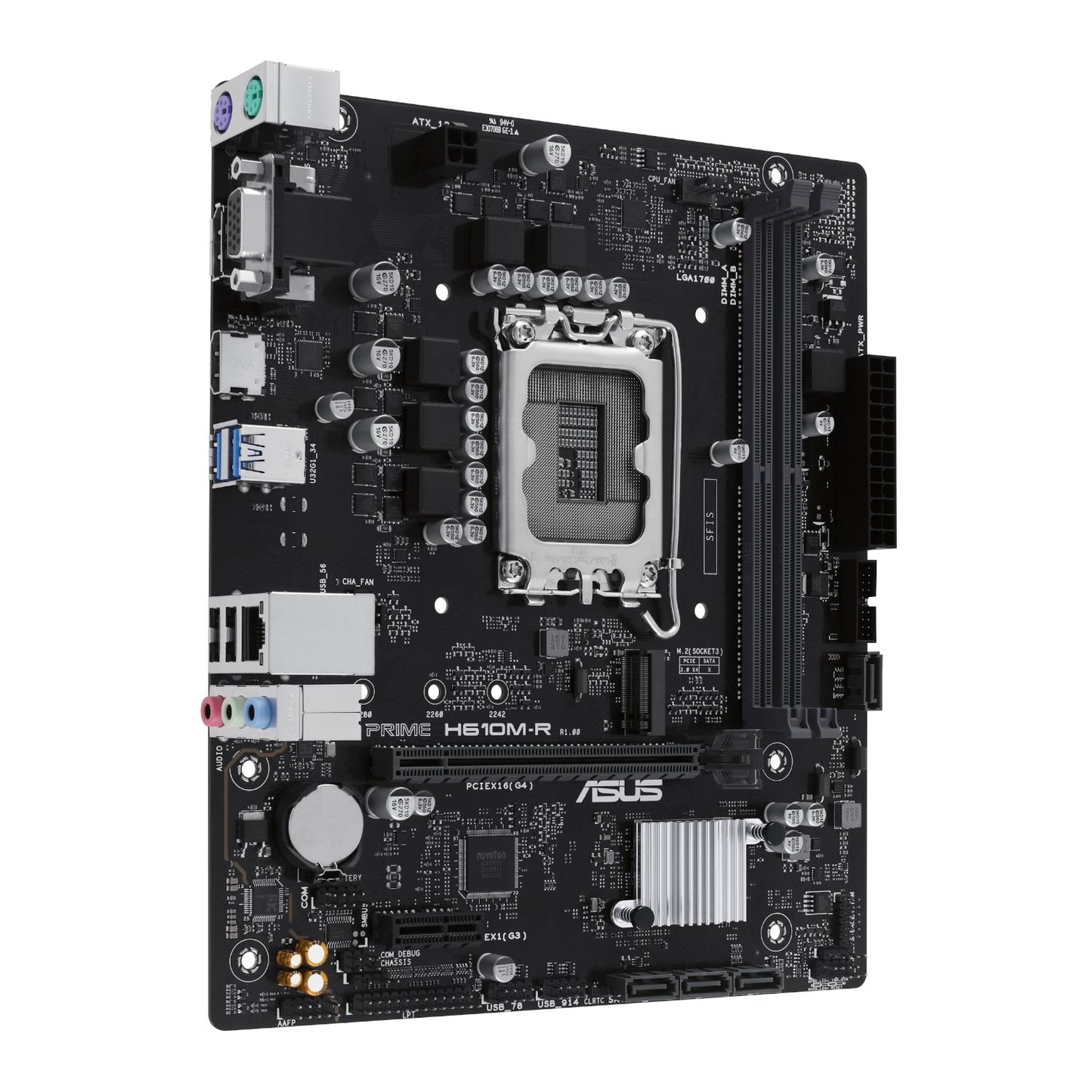 Asus PRIME H610M-R LGA1700 Micro ATX Motherboard