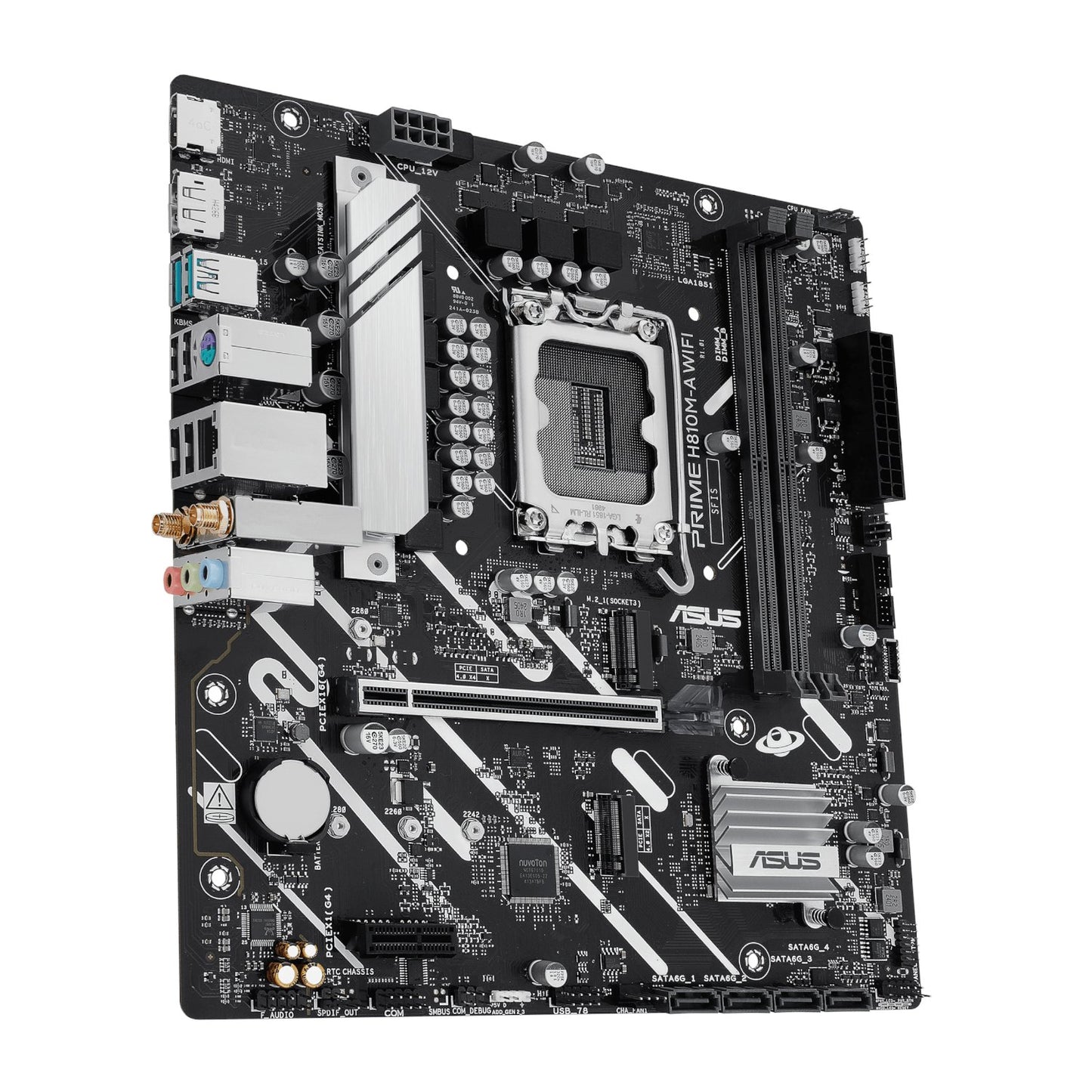 Asus PRIME H810M-A WIFI LGA1851 Micro ATX Motherboard