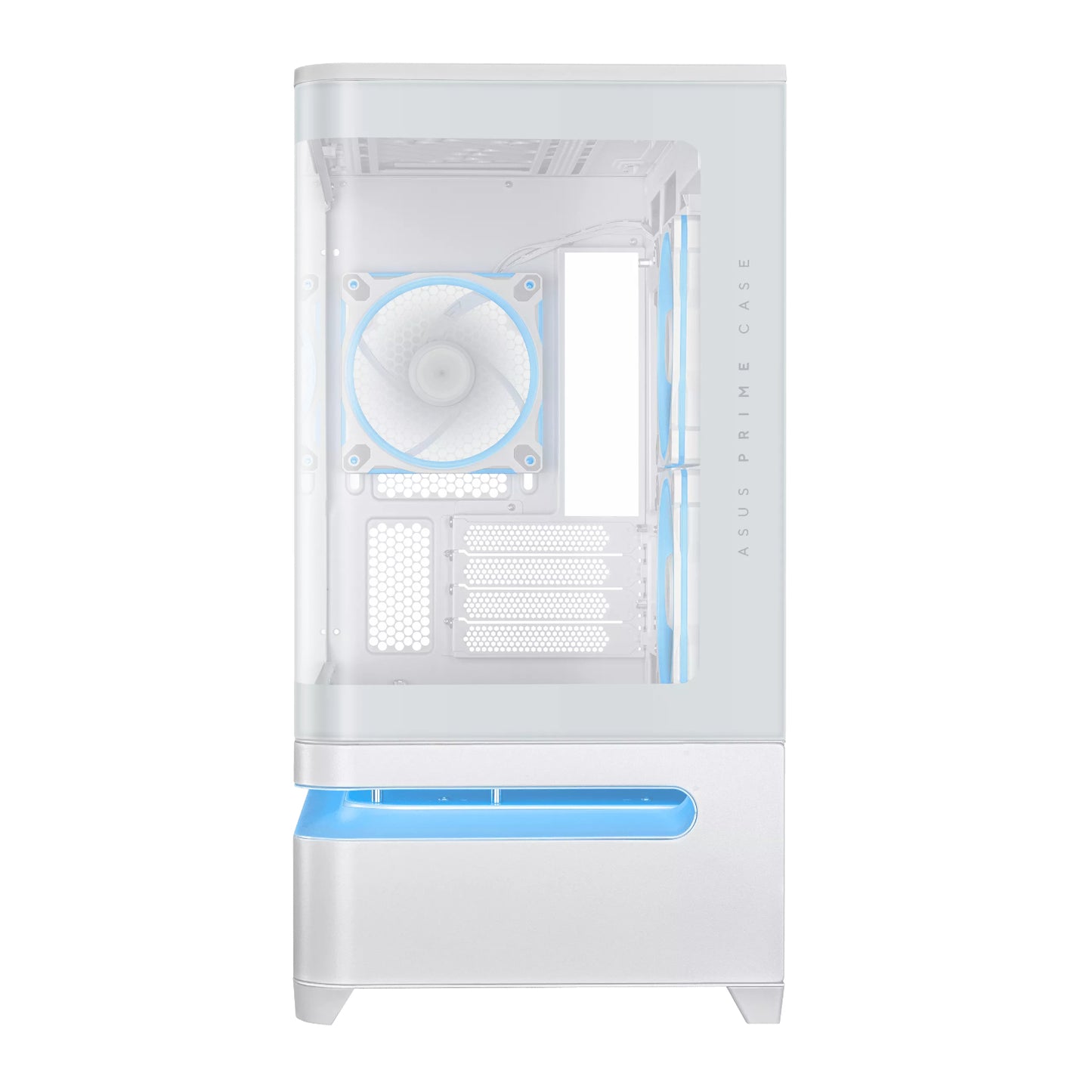 ASUS Prime AP202 ARGB Micro-ATX Gaming Chassis - White