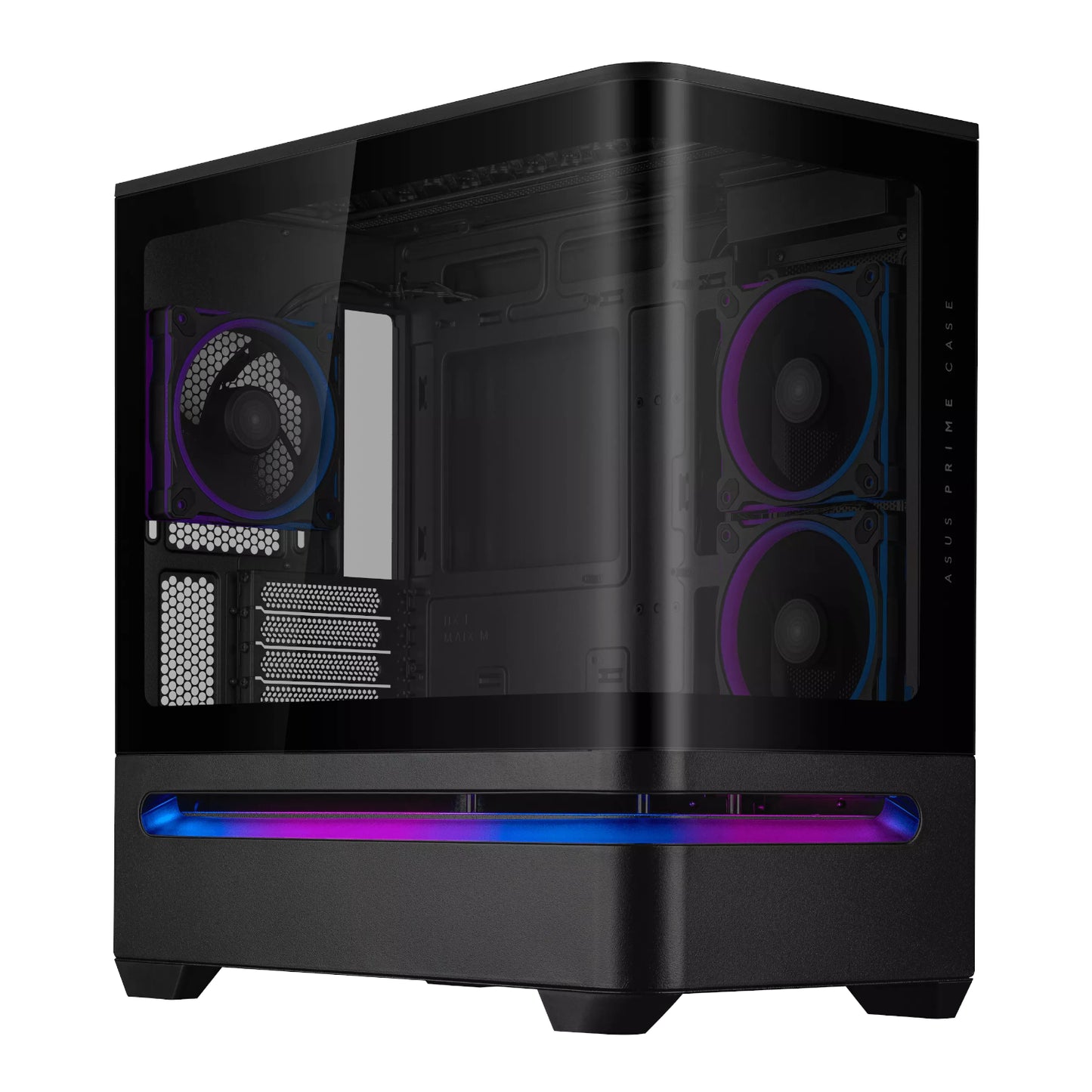 ASUS Prime AP202 ARGB Micro-ATX Gaming Chassis - Black