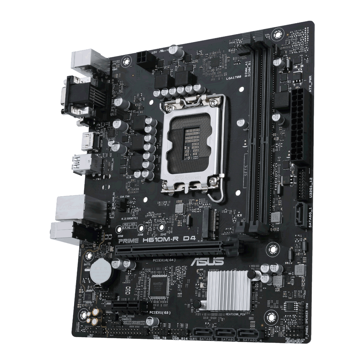 ASUS Prime H610M-R D4 LGA1700 M-ATX Motherboard