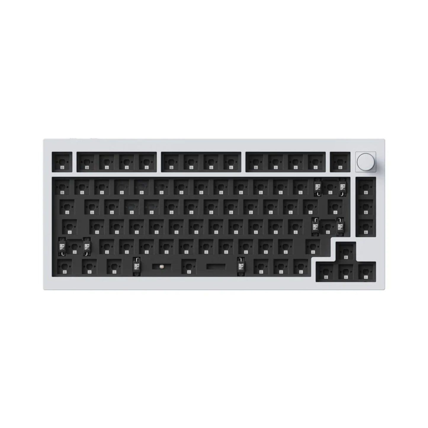 Keychron Q1H-P1 QMK Wireless Custom Keyboard - White