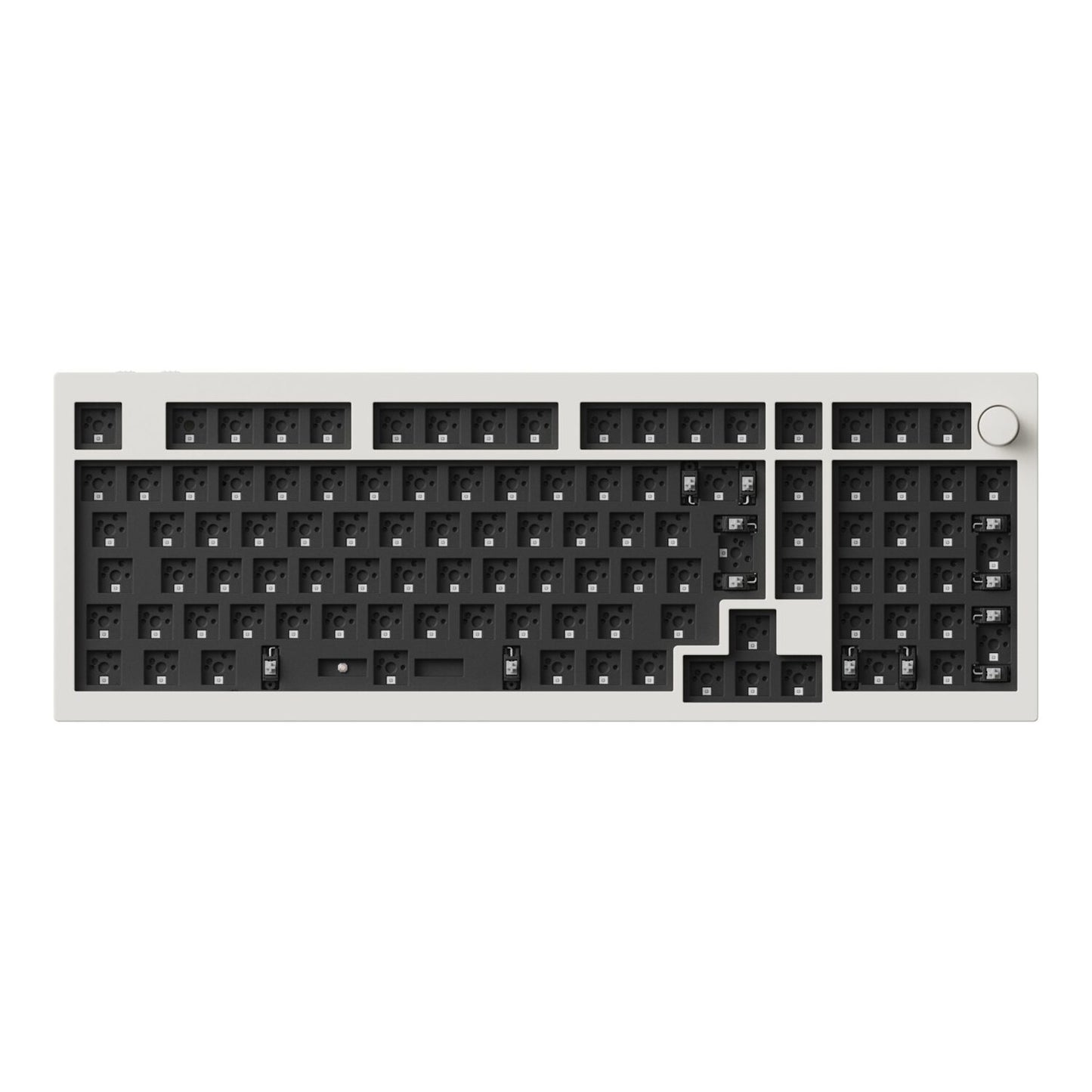 Keychron Q5M-P1 QMK/VIA Wireless Custom Keyboard - Shell White