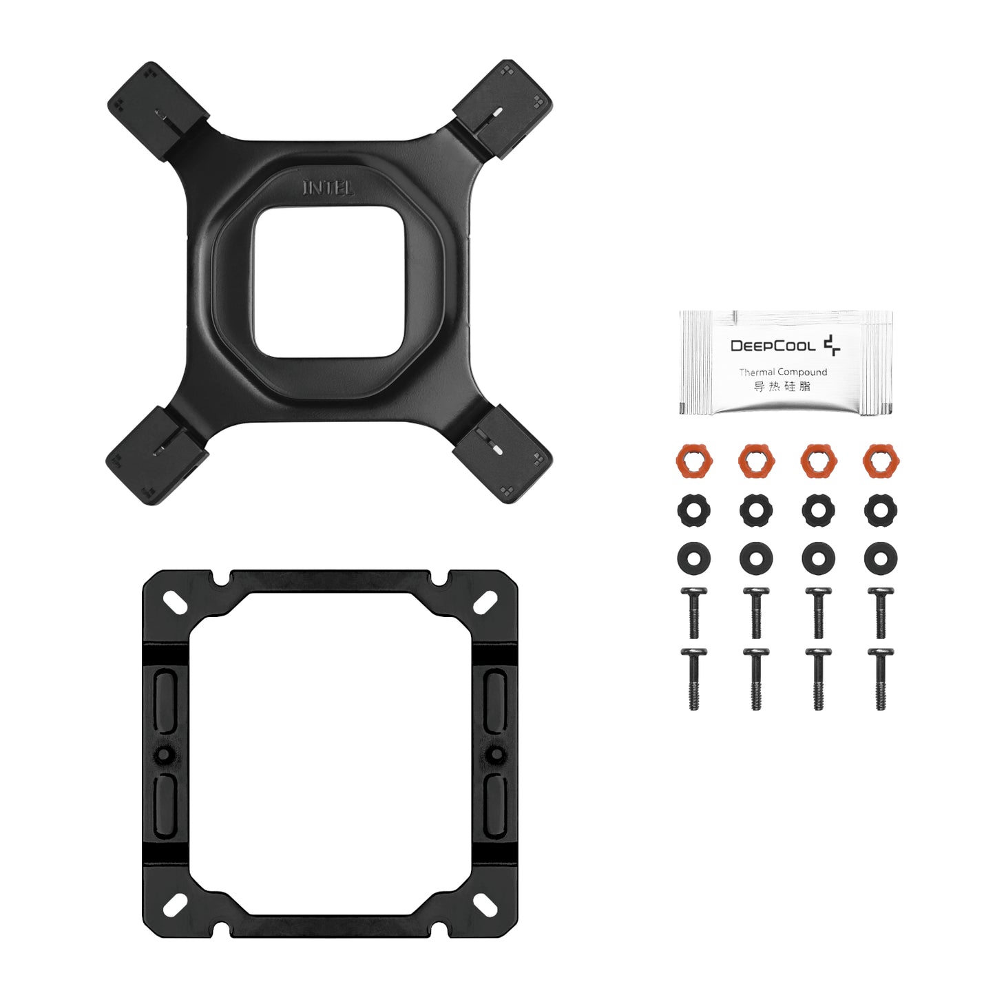 DeepCool AK500S Digital 120mm Air CPU Cooler - Black