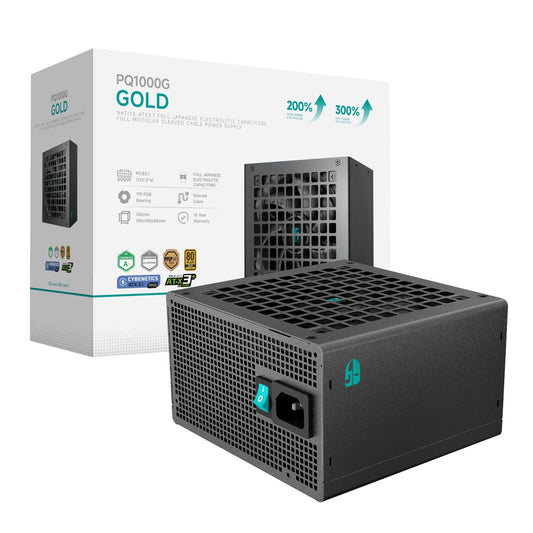 DeepCool Gamerstorm PQ1000G 1000W 80PLUS Gold Fully Modular Power Supply