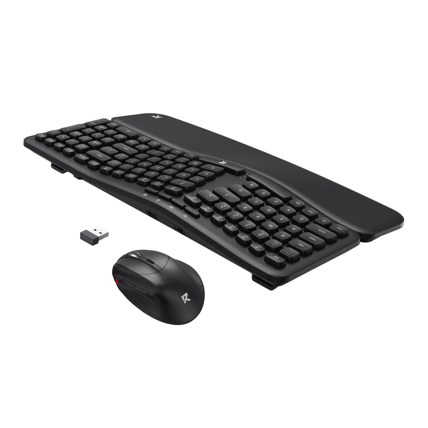 Redragon BS7161 2.4G Wireless Keyboard and Mouse Combo - Black