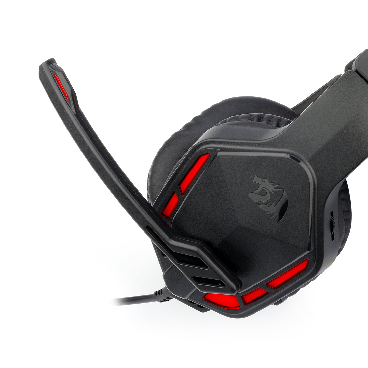 Redragon H220 THEMIS LED Wired Over-ear Gaming Headset – Black