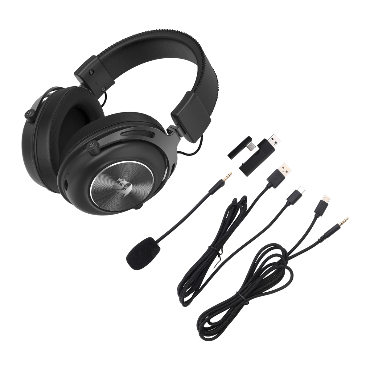 Redragon H894 TITAN Wireless Gaming Headset - Black