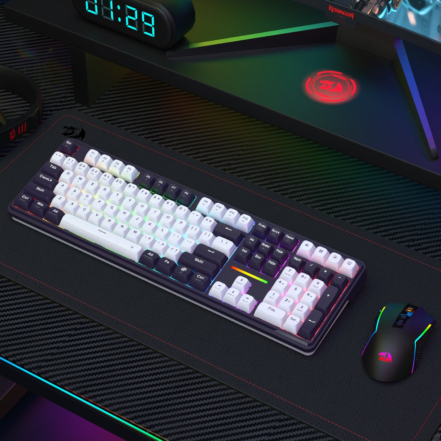 Redragon K745 Pro ANTONIUM Full-size Mechanical Gaming Keyboard