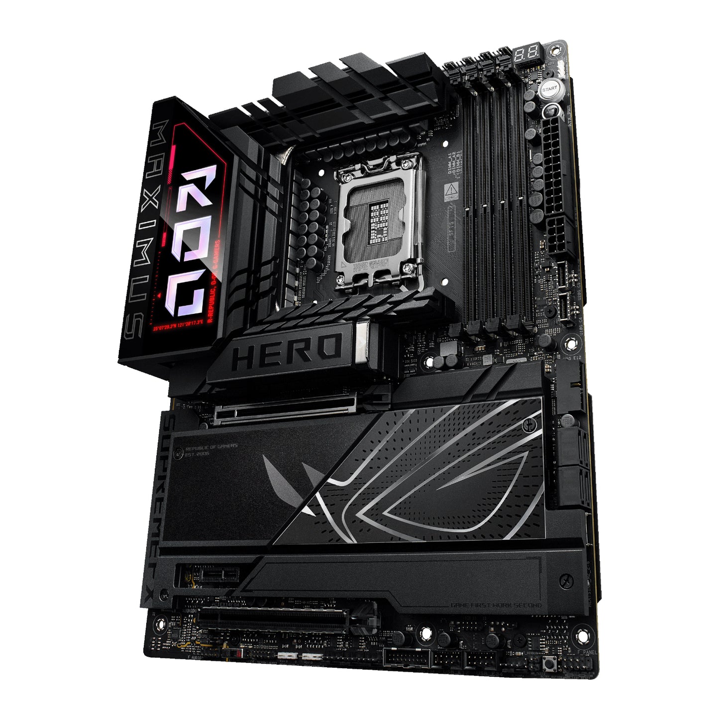 Asus ROG Maximus Z890 Hero Intel LGA1851 ATX Gaming Motherboard