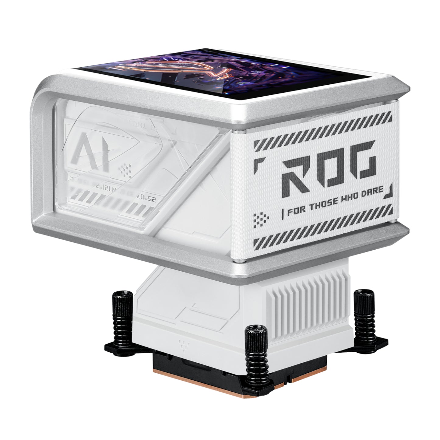 ASUS ROG RYUO IV 360 ARGB Liquid CPU Cooler White Edition