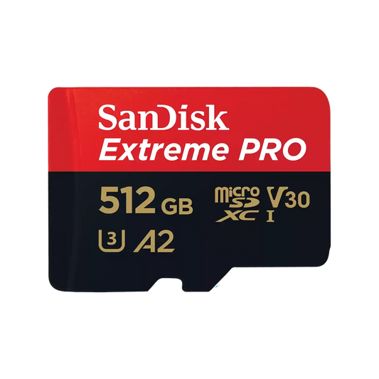 Sandisk Extreme Pro 512GB 4K Video microSDXC Card