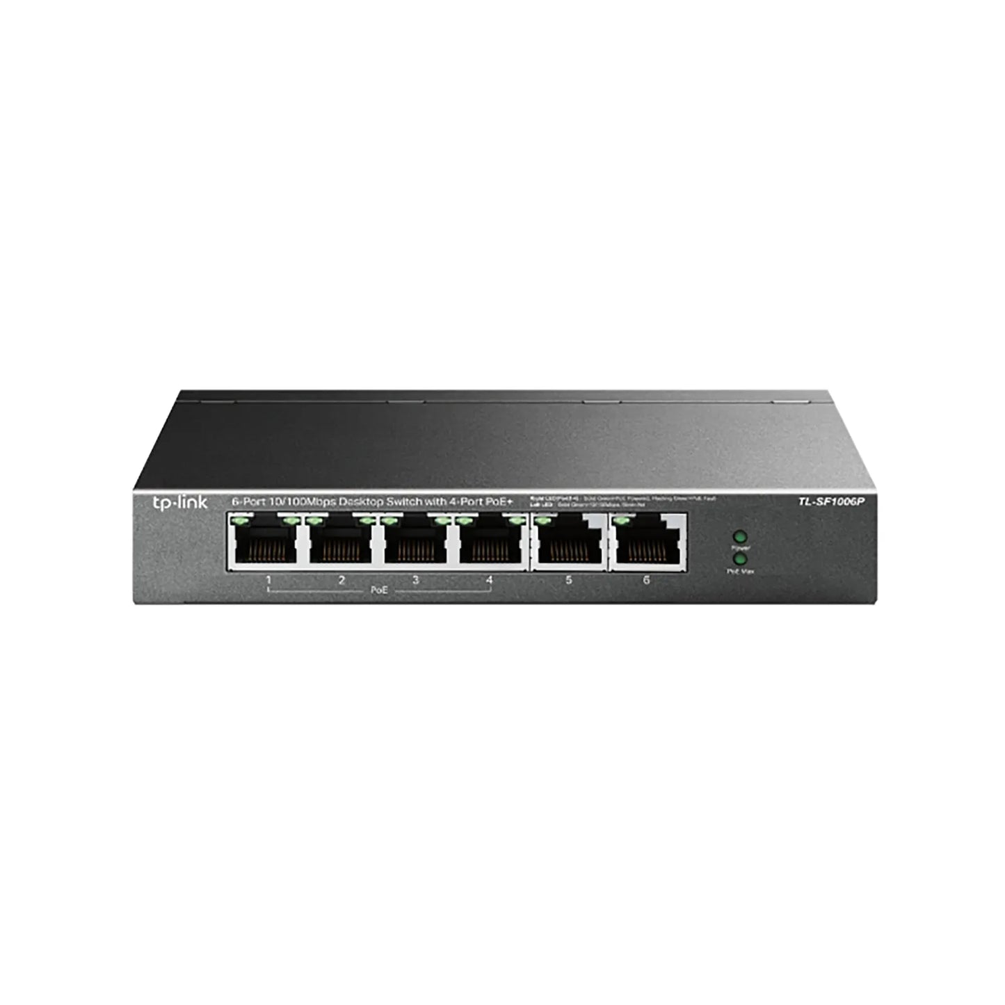 TP-Link 6 Port Unmanaged POE Desktop Switch