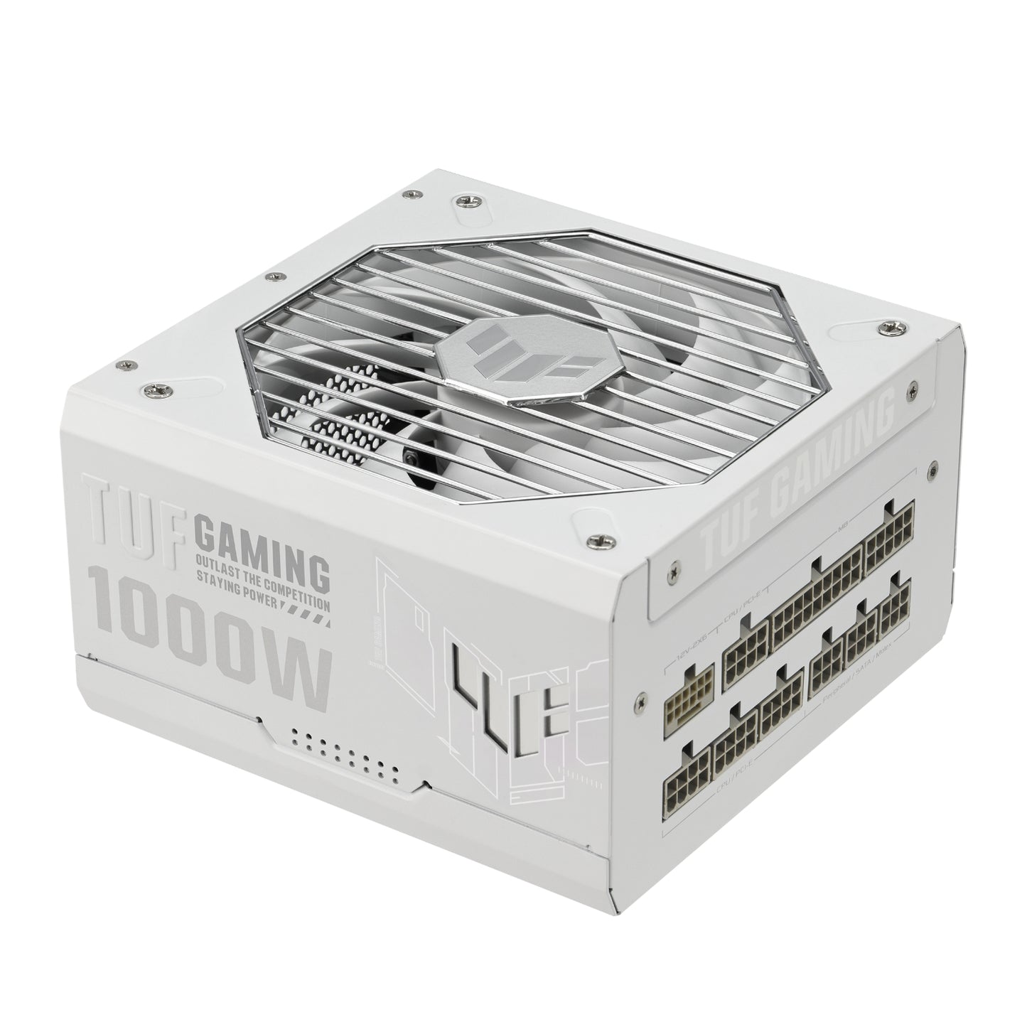 Asus TUF Gaming 1000W 80 PLUS Gold ATX Modular Power Supply - White