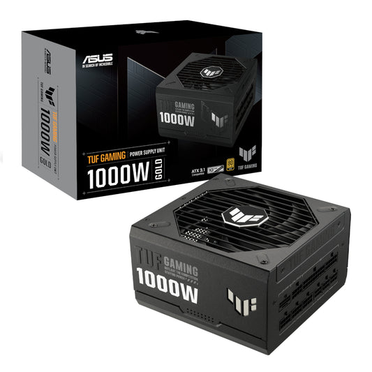 Asus TUF Gaming 1000W 80 PLUS Gold ATX Modular Power Supply - Black