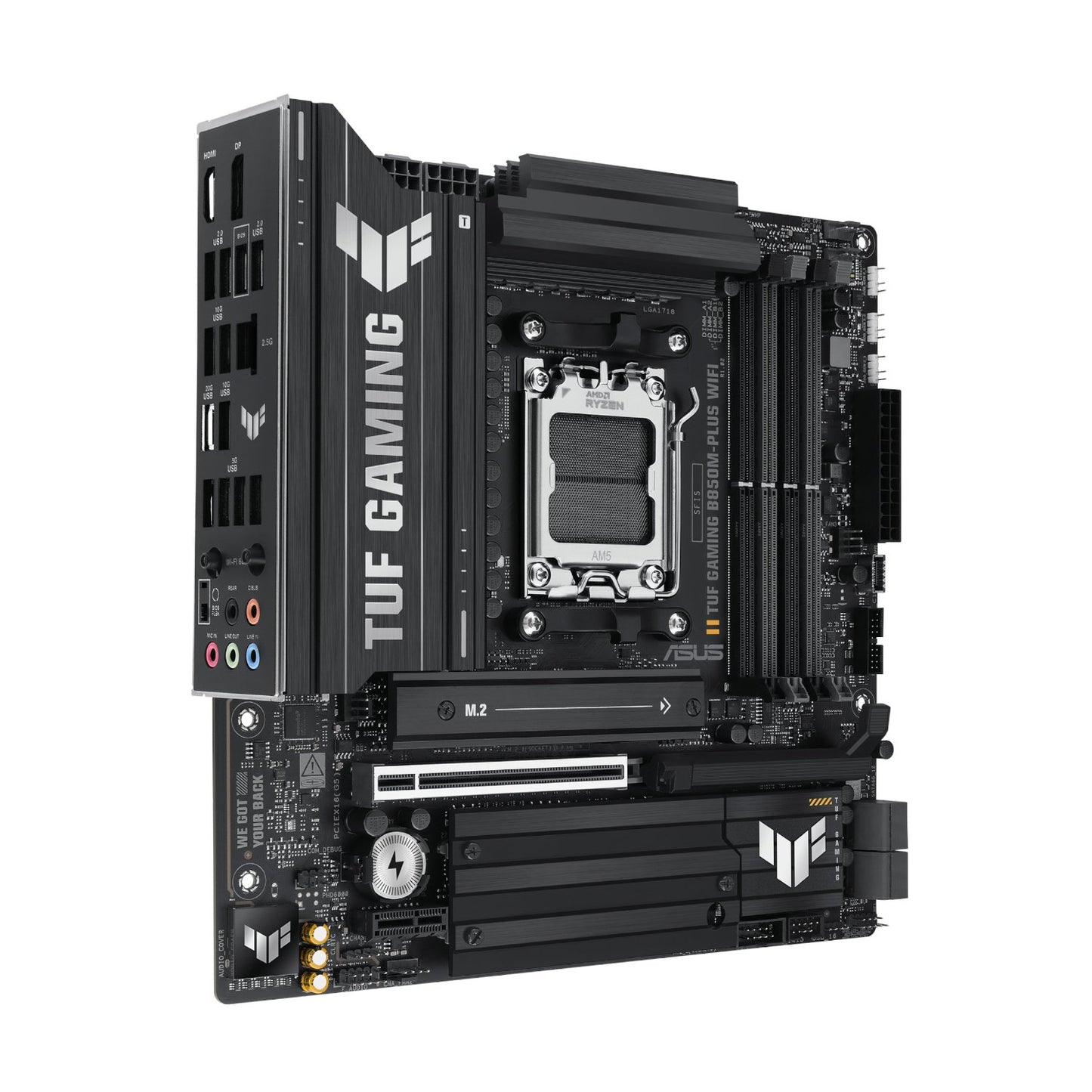 Asus TUF Gaming B850M-PLUS WIFI AM5 Micro ATX Gaming Motherboard