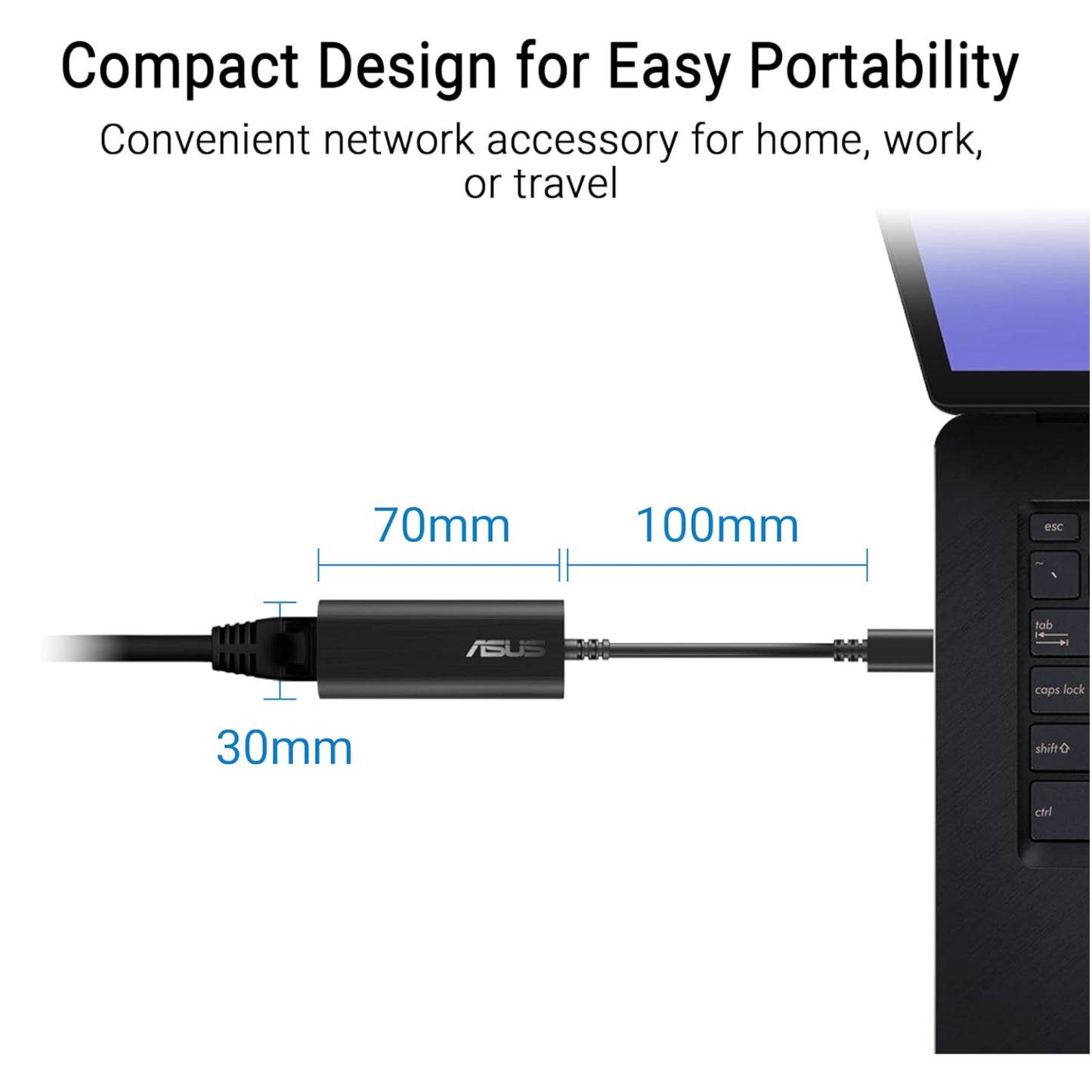 ASUS USB Type-C to 2.5G Ethernet Adapter