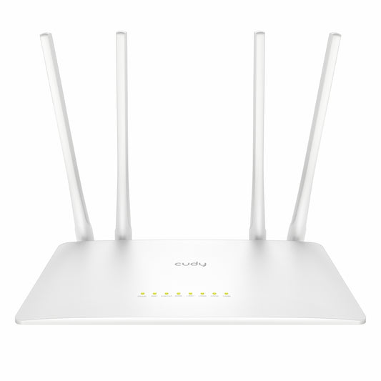 Cudy WR300S 300Mbps 5-Port Wi-Fi 4 Router – White