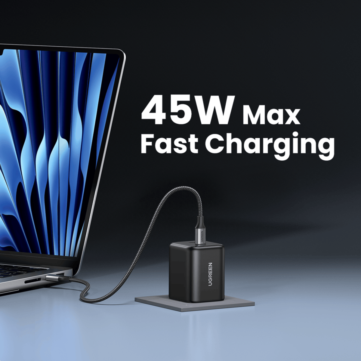 UGreen Charger USB Type-C GaN Fast 45W EU