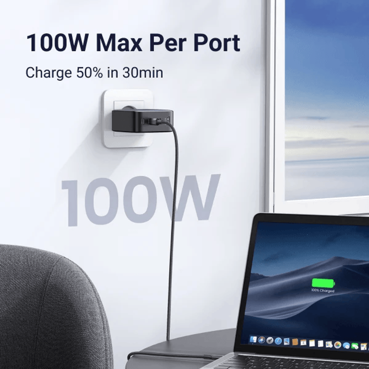 UGreen GaN X100 5-Port 100W Fast Charger