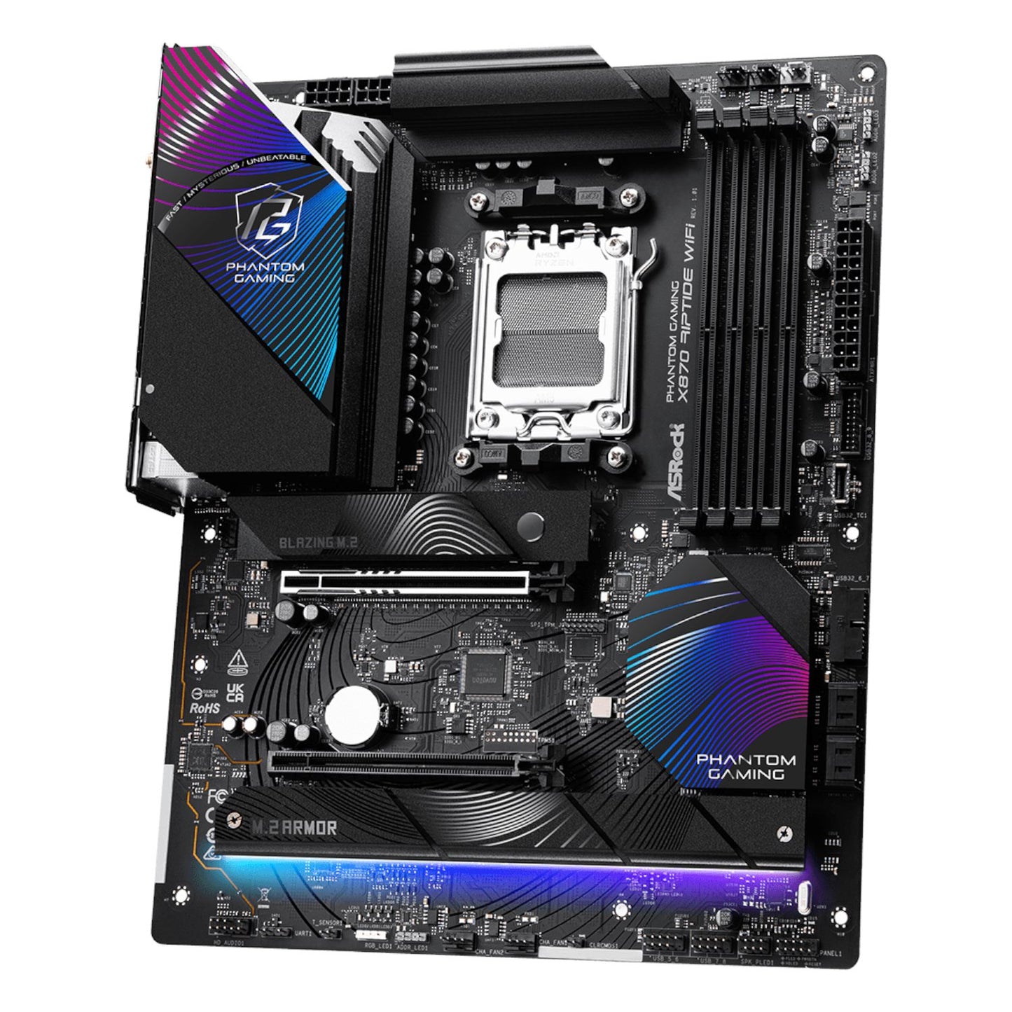 ASRock X870 Riptide AM5 Wi-Fi Phantom Gaming Motherboard