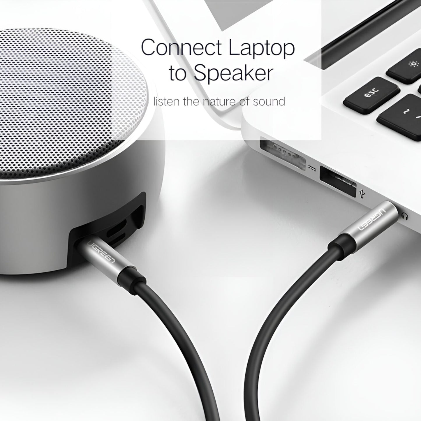 UGREEN 3.5mm Aux Cable 1.5m