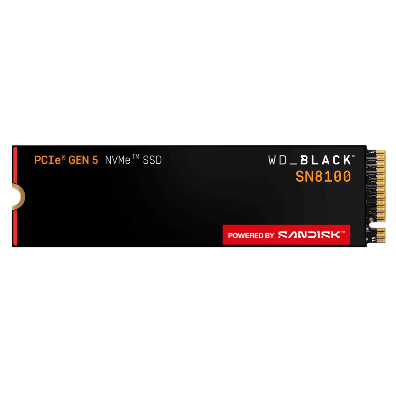WD BLACK SN8100 NVMe SSD - 1TB, Without Heatsink