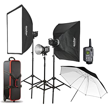 Godox MS300 3-Light Studio Flash Kit | Just Buy Online